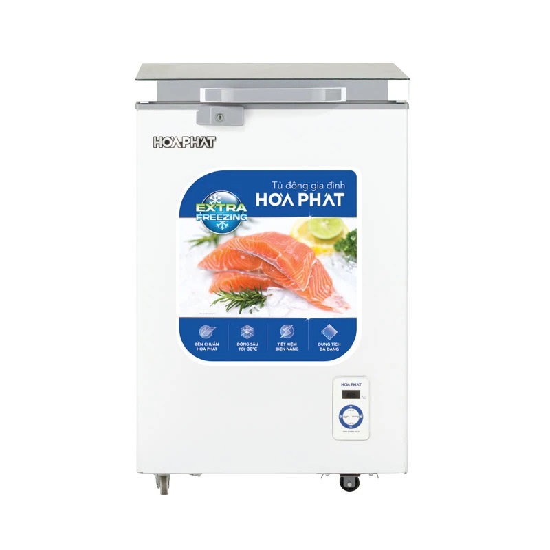 Tủ bảo quản 1 ngăn mặt kính 107L Hòa Phát HPF- AD6107.T1